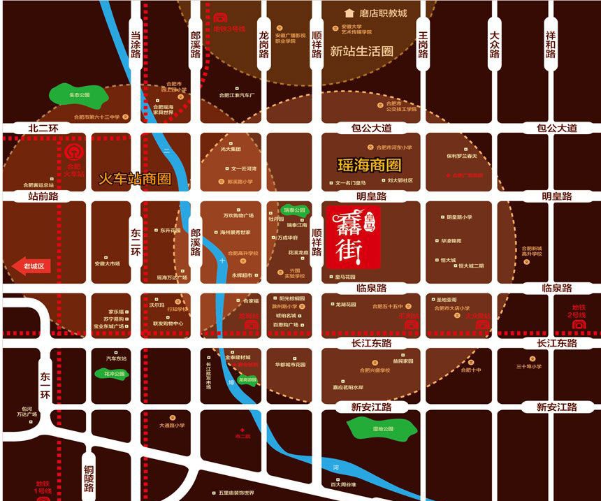 皇马馫街 交通图